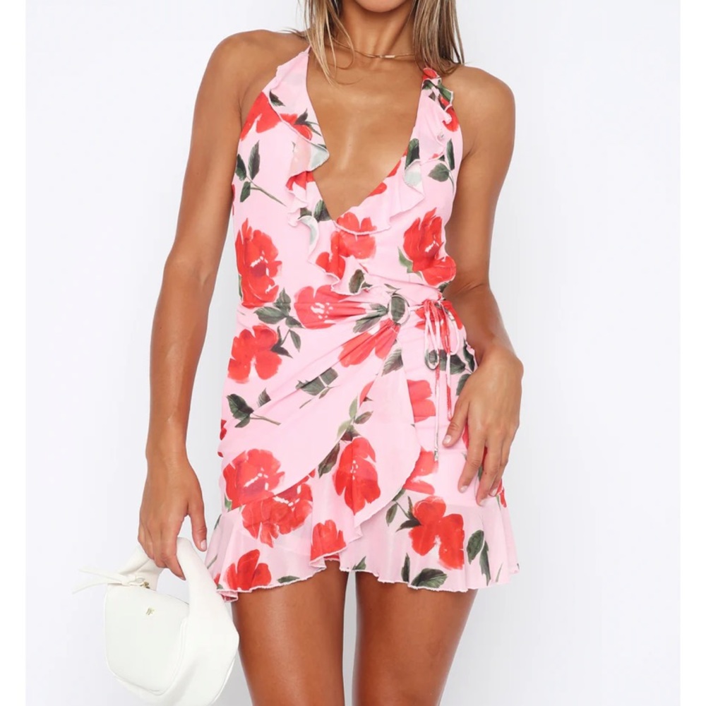 White Fox “Hit The Mark” Mini Dress